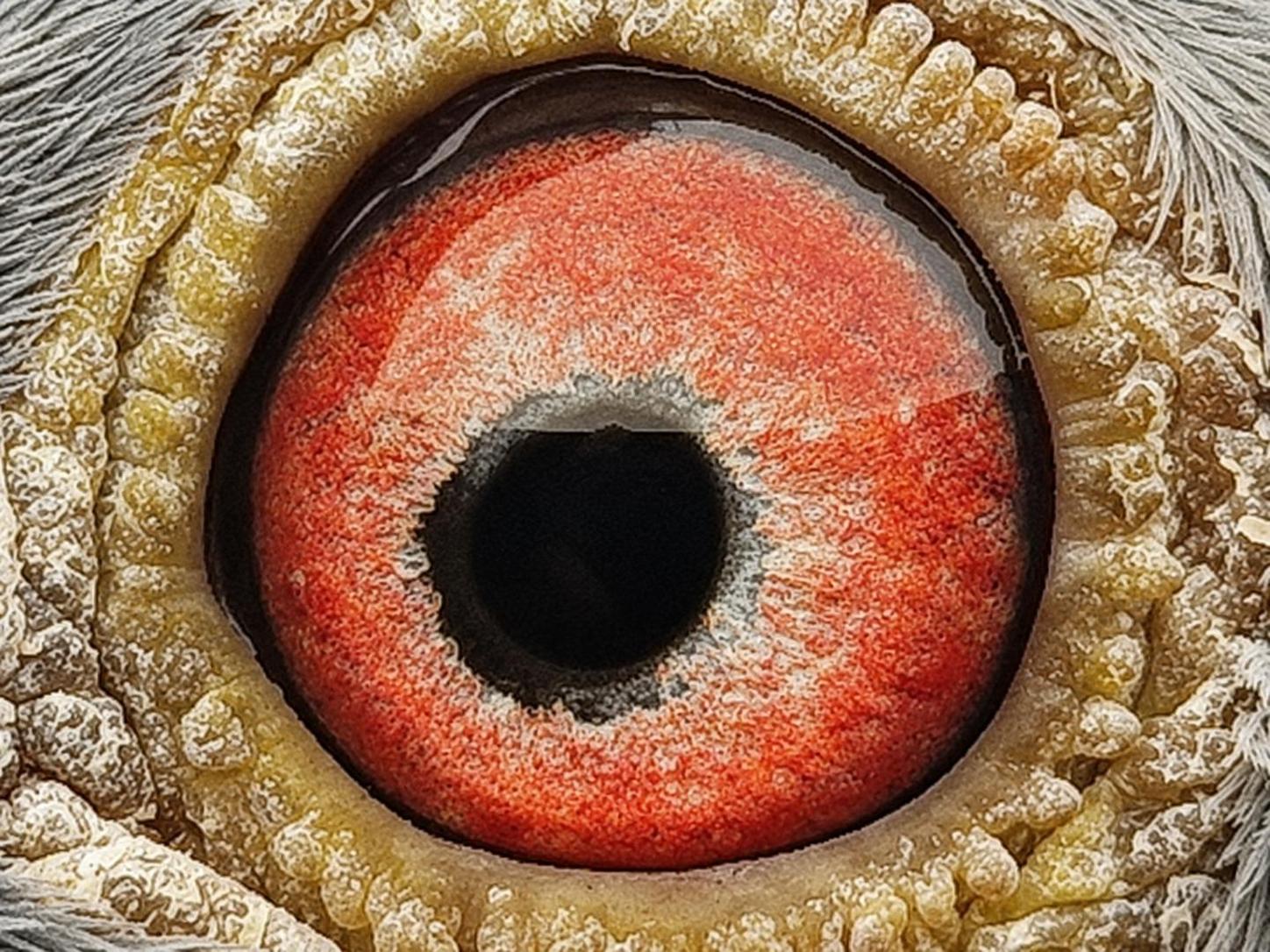 Pigeon eye
